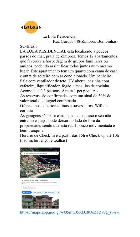 Апартаменты La Lola Residencial Бомбиньяс Экстерьер фото